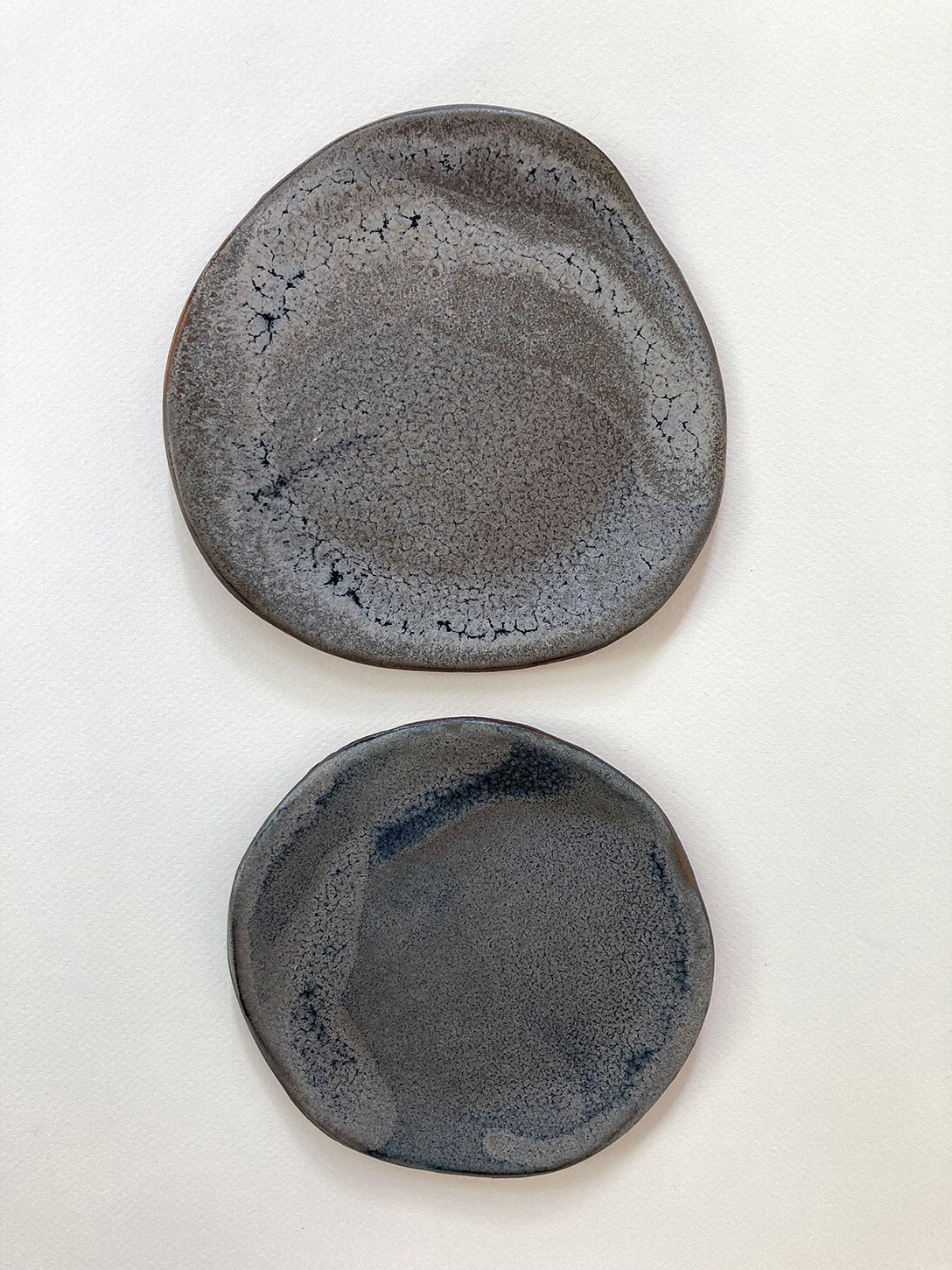 ASSIETTE BRONZE BRÛLÉ