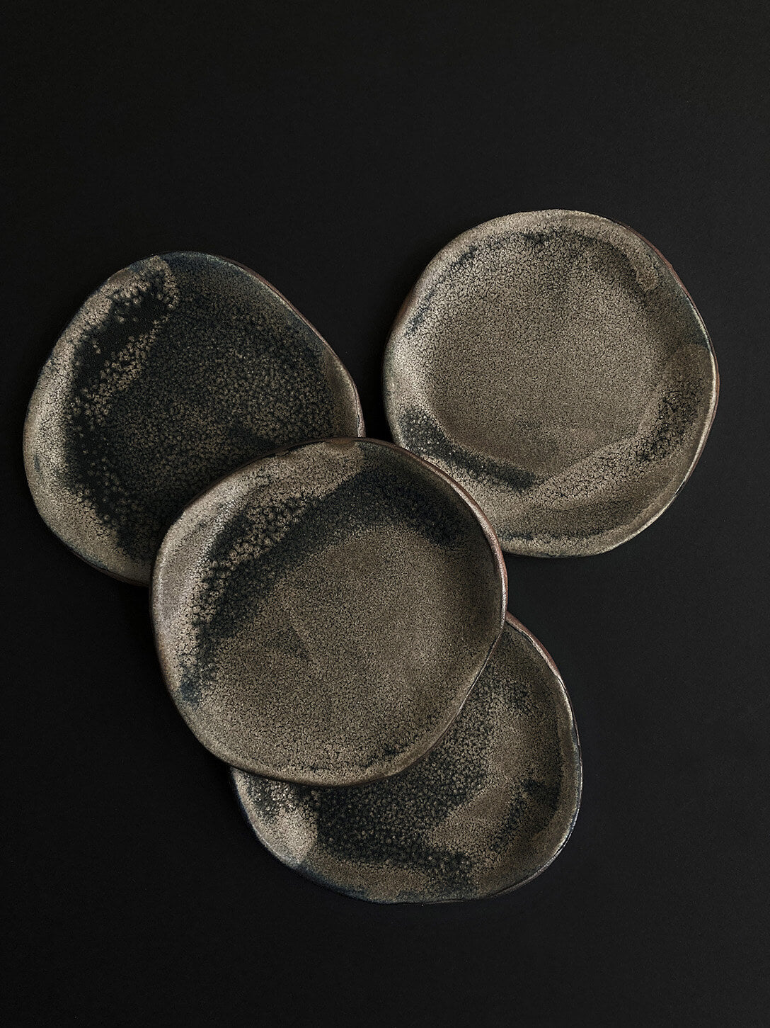 ASSIETTE BRONZE BRÛLÉ