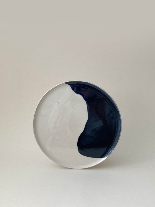 ASSIETTE BLUE LIBERTY #01 - LARGE