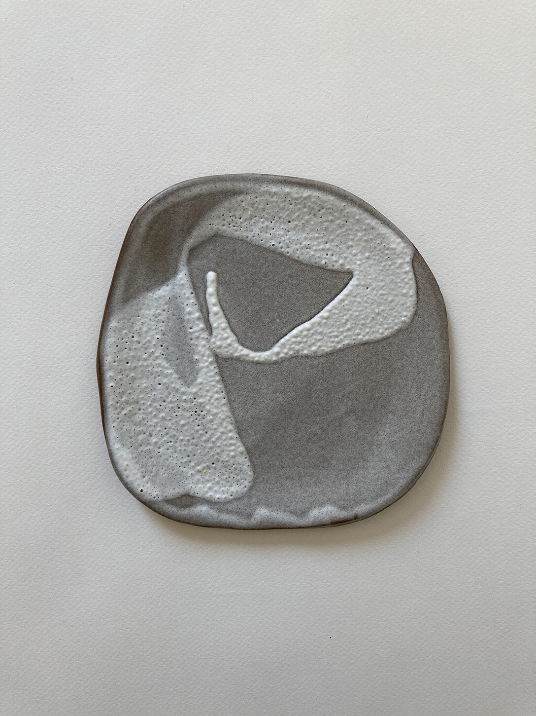 ASSIETTE DÉCORATIVE BRUME DE LAIT