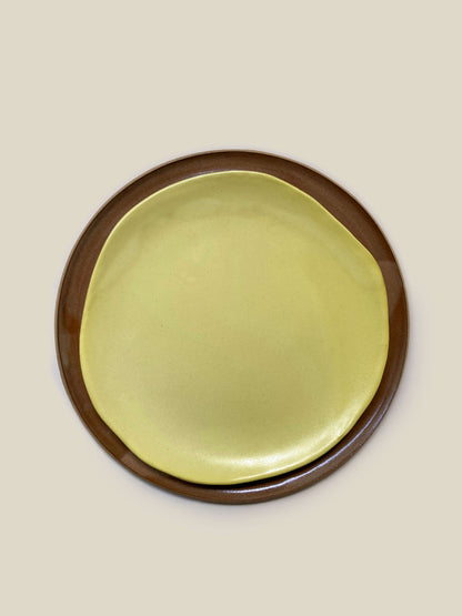 ASSIETTE JAUNE BUTTER - MEDIUM