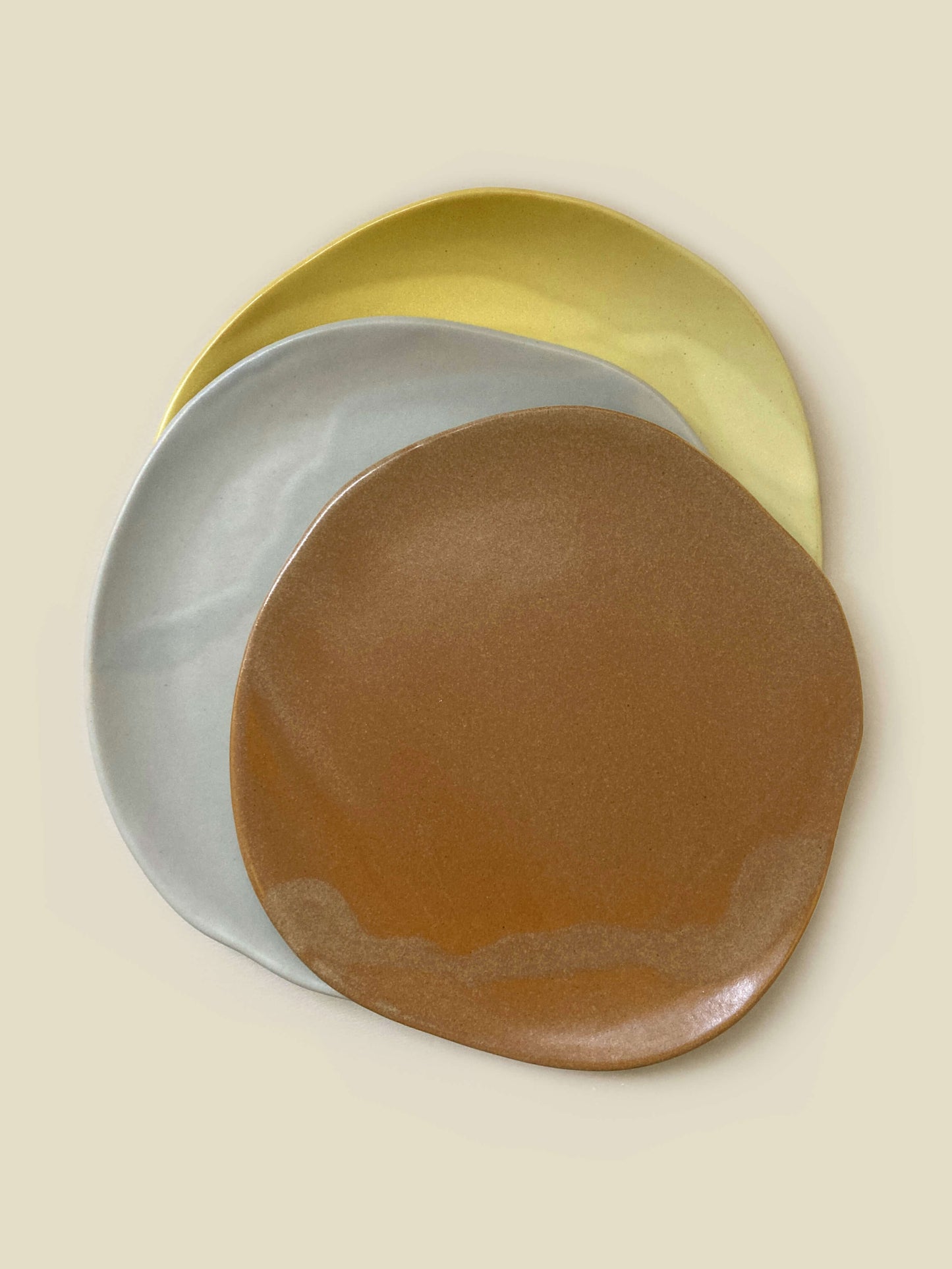 ASSIETTE JAUNE BUTTER - MEDIUM