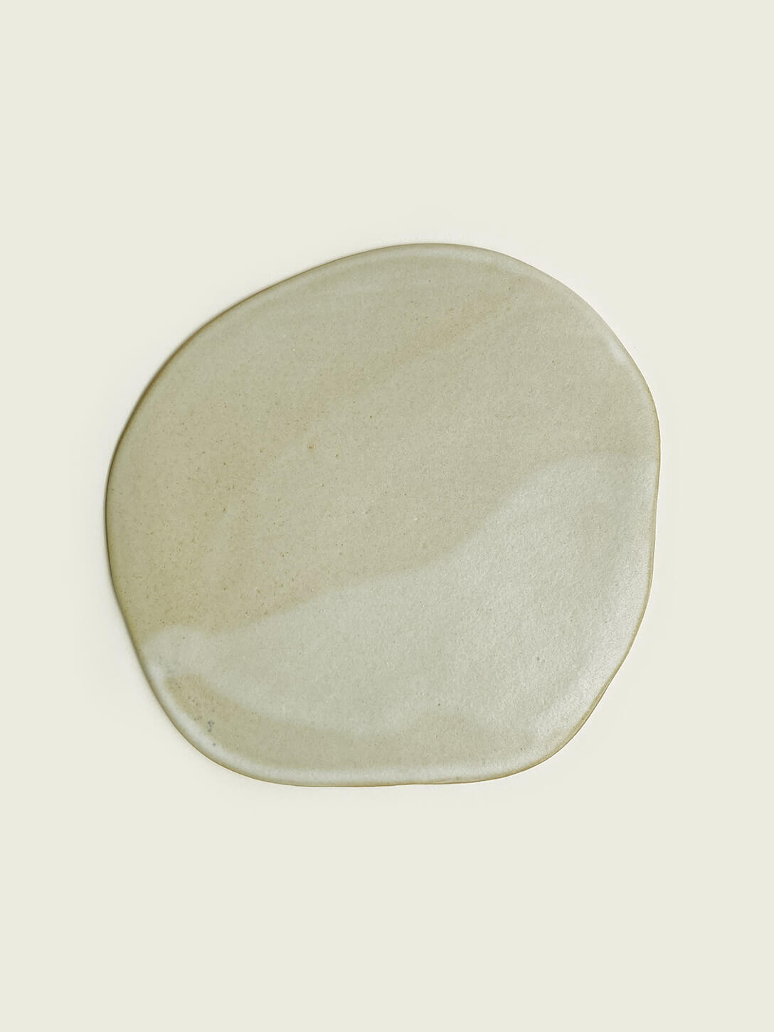 Small plate Vanilla Stone