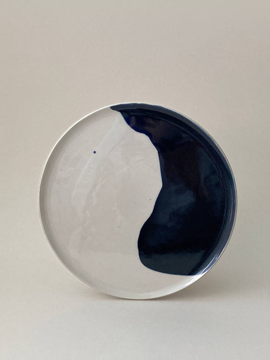 ASSIETTE BLUE LIBERTY #01 - LARGE