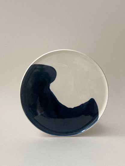 ASSIETTE BLUE LIBERTY #01 - LARGE