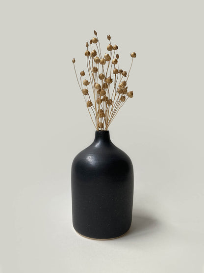 SESAME NOIR FLOWER VASE