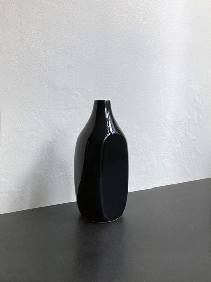 FLASK VASE ENCRE NOIRE