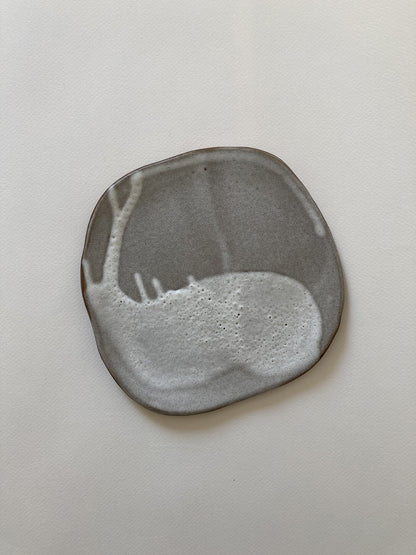 ASSIETTE DÉCORATIVE BRUME DE LAIT